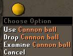 Golden Cannon Ball