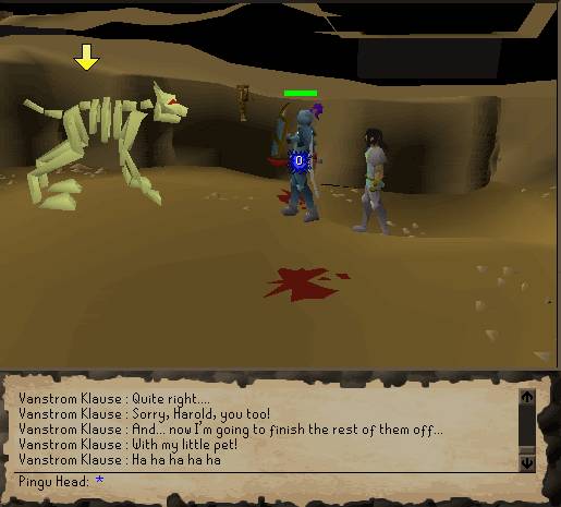 Skeletal hellhound pic