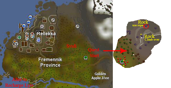 Rellekka Map