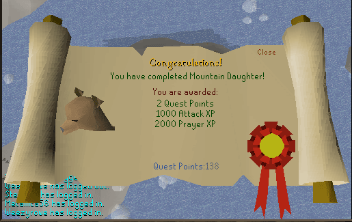 Quest Complete